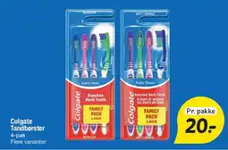 Fakta Tyskland Colgate Tandbørster 4-pak tilbud