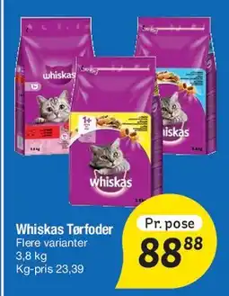 Fakta Tyskland Whiskas Tørfoder tilbud