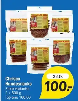 Fakta Tyskland Chrisc Hundesnacks tilbud