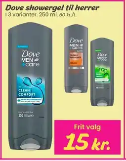 Hi five Dove showergel til herrer tilbud