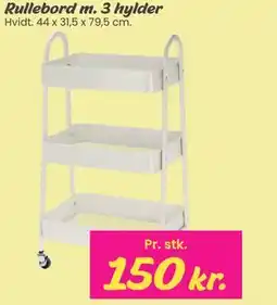 Hi five Rullebord m. 3 hylder tilbud