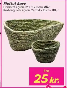 Hi five Flettet kurv tilbud