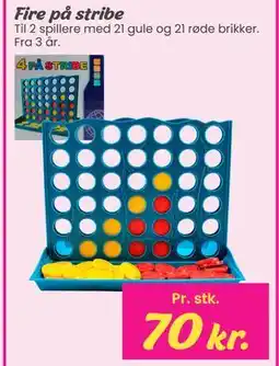 Hi five Fire på stribe tilbud