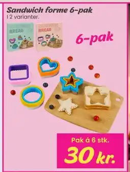 Hi five Sandwich forme 6-pak tilbud