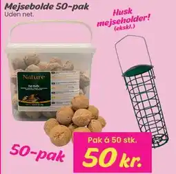 Hi five Mejsebolde 50-pak tilbud