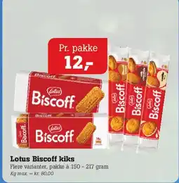 Poetzsch Padborg Lotus Biscoff kiks tilbud