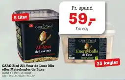 Poetzsch Padborg CARE-Bird All-Year de Luxe Mix / Energyballs de Luxe tilbud