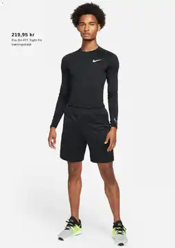 Intersport Pro dri-fit tight fit træningstrøje tilbud