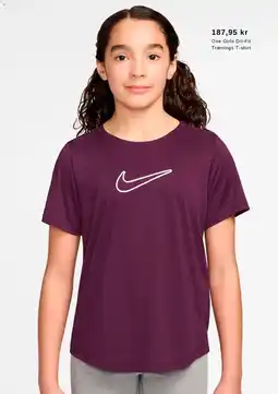 Intersport One girls dri-fit trænings t-shirt tilbud