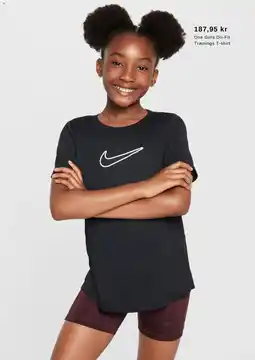 Intersport One girls dri-fit trænings t-shirt tilbud