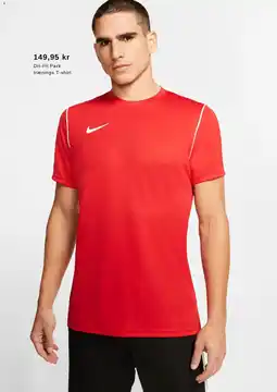 Intersport Dri-fit park trænings t-shirt tilbud
