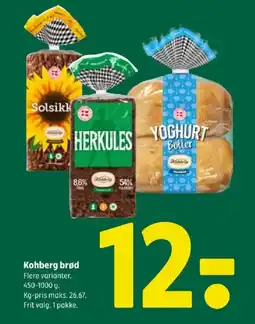 Coop 365 Kohberg brød tilbud