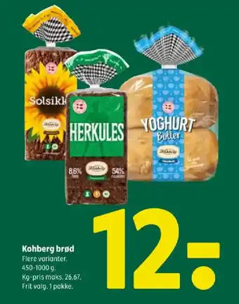 Kohberg brød