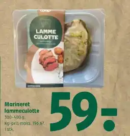 Coop 365 Marineret lammeculotte tilbud