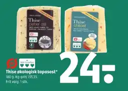 Coop 365 THISE Økologisk tapasost tilbud