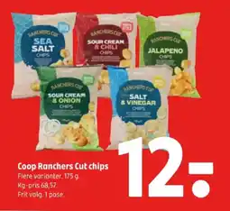 Coop 365 COOP Ranchers cut chips tilbud