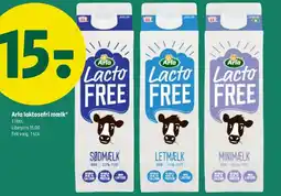 Coop 365 ARLA Laktosefri mælk tilbud