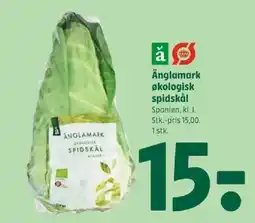 Coop 365 ÄNGLAMARK Økologisk spidskål tilbud