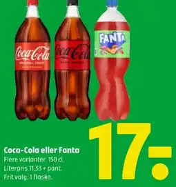 Coop 365 Coca-cola eller fanta tilbud