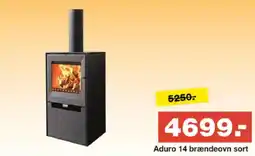 Bauhaus Aduro 14 brændeovn sort tilbud