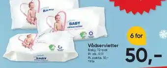 BigDollar Vådservietter tilbud