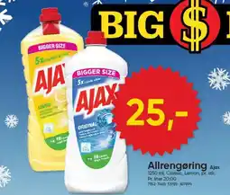 BigDollar AJAX Allrengøring tilbud