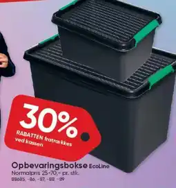 BigDollar ECOLINE Opbevaringsbokse tilbud