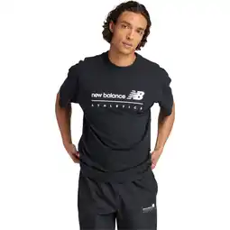 Sport 24 New Balance Linear Graphic T-shirt Herre tilbud