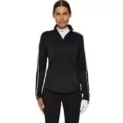 Sport 24 J.Lindeberg Nefe Quarter Zip Golftrøje Dame tilbud