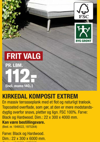 Kirkedal Komposit Extrem