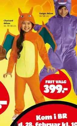Fætter BR Charizard deluxe tilbud