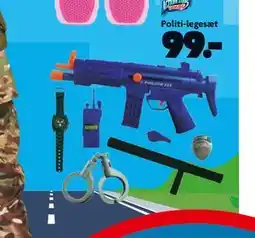 Fætter BR Politi-legesæt tilbud