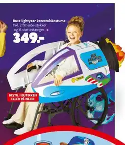 Fætter BR Buzz lightyear kørestolskostume tilbud