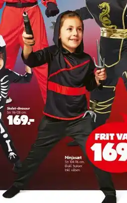 Fætter BR Ninjasæt tilbud