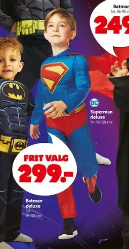 Fætter BR Superman deluxe tilbud