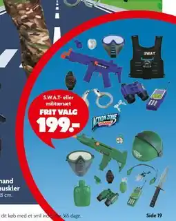 Fætter BR S.W.A.T- eller militærsæt tilbud