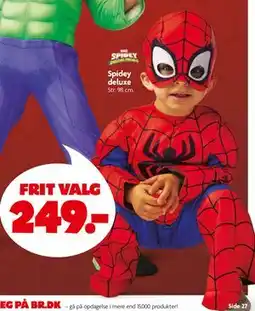 Fætter BR Spidey deluxe tilbud