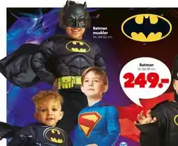 Fætter BR Batman muskler tilbud