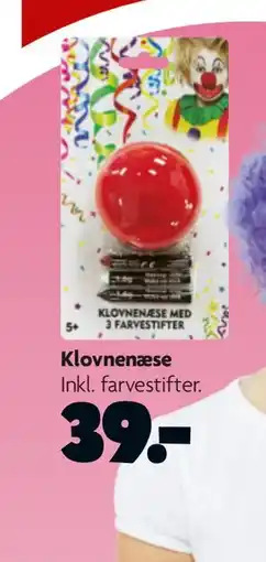 Fætter BR Klovnenæse tilbud