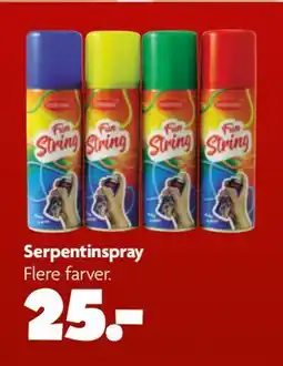 Fætter BR Serpentinspray tilbud