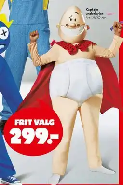 Fætter BR Kaptajn underhyler tilbud