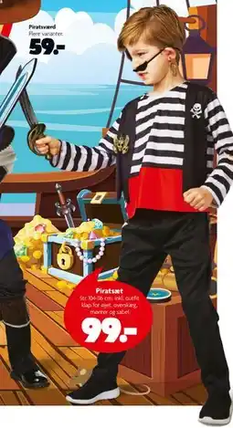 Fætter BR Piratsæt tilbud
