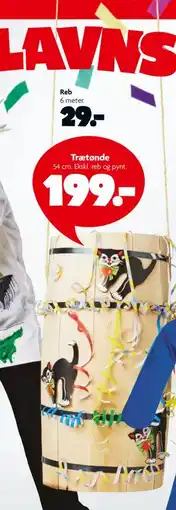 Fætter BR Trætønde tilbud