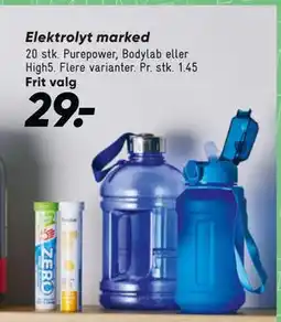 Bilka Elektrolyt marked tilbud