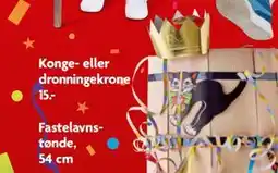 Fætter BR Konge- eller dronningekrone tilbud