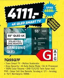 Bilka Samsung TQ55Q7F tilbud