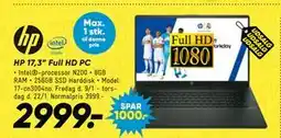 Bilka HP 17,3” Full HD PC tilbud