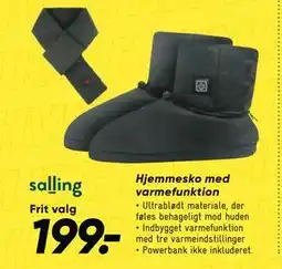 Bilka Hjemmesko med varmefunktion tilbud