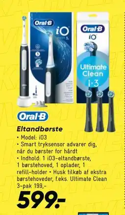 Bilka Eltandbørste tilbud