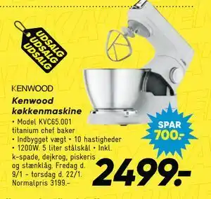 Bilka Kenwood køkkenmaskine tilbud